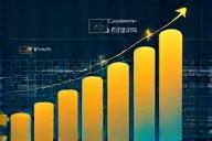 Gráfico de rendimiento mostrando crecimiento