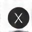 X (Twitter) icon